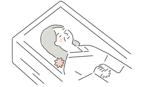 ご納棺、旅支度の装いを施します。