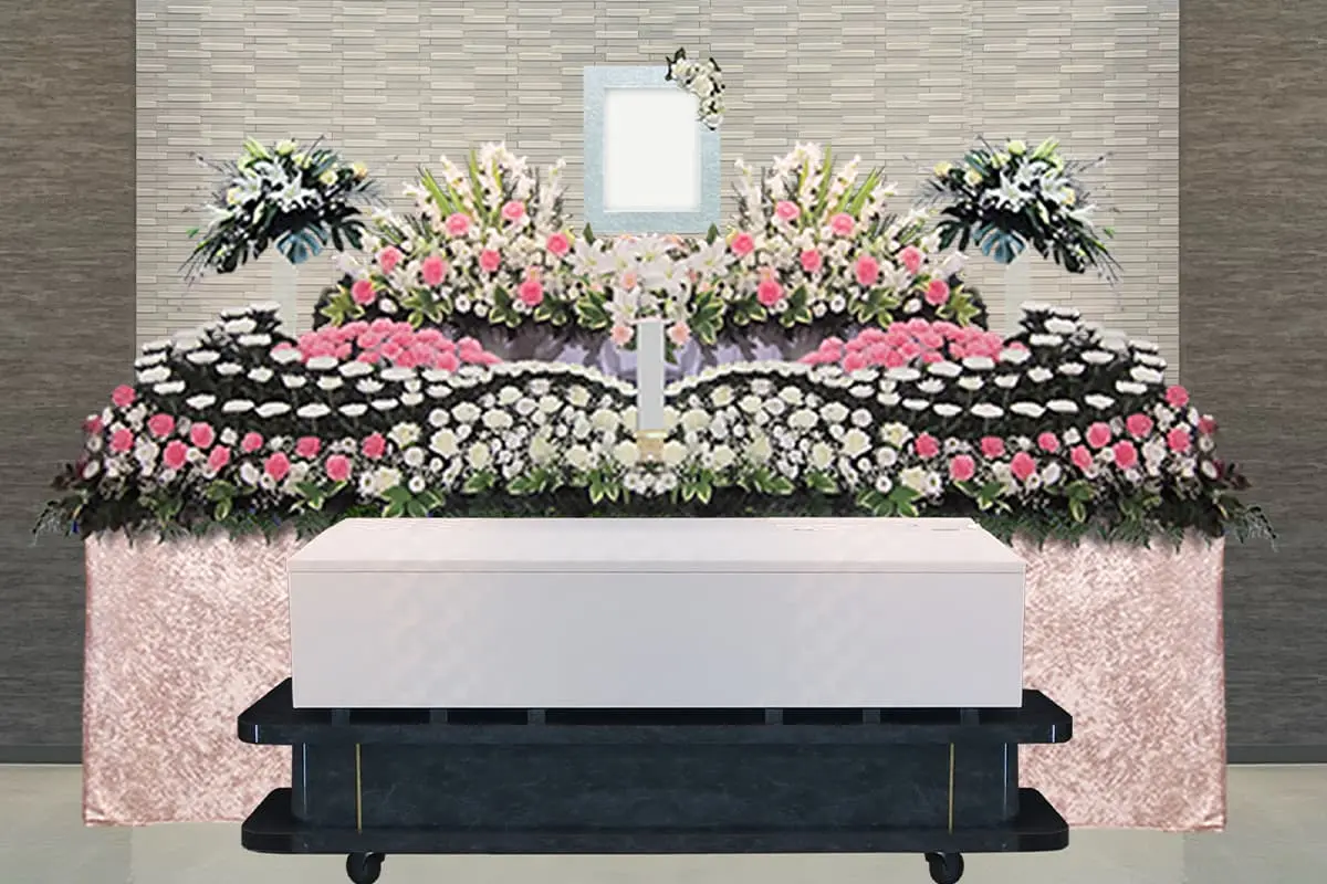 一般葬きずなプランのイメージ - 温かな雰囲気でのお別れ