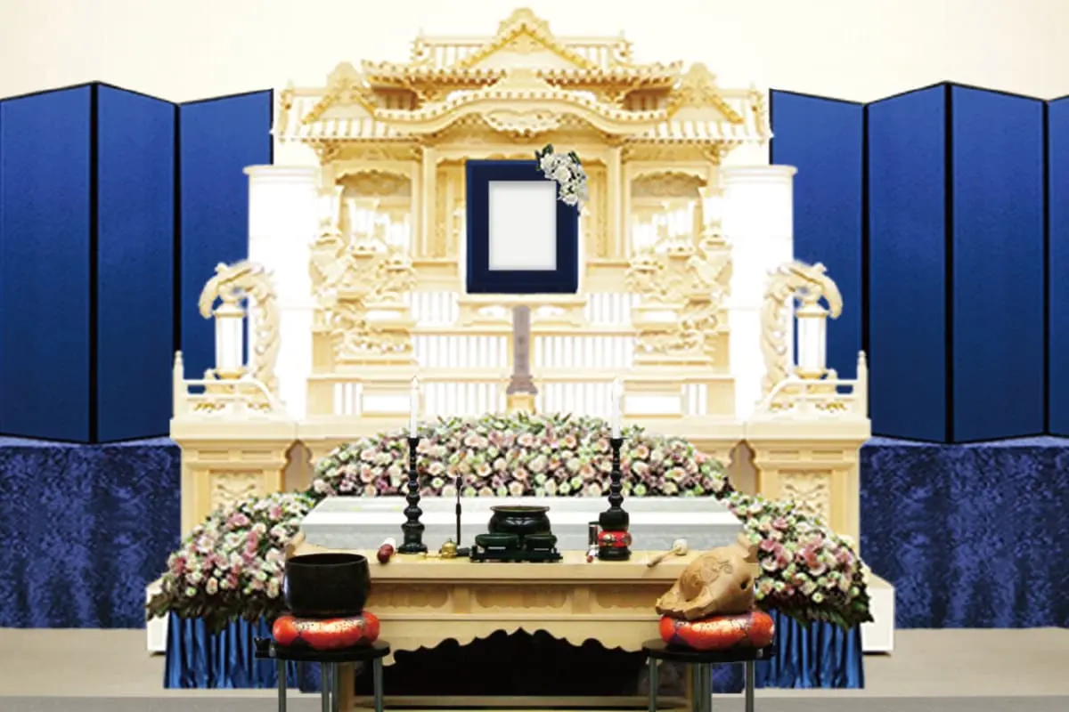 公営葬あんしんプランのイメージ - 温かな雰囲気でのお別れ