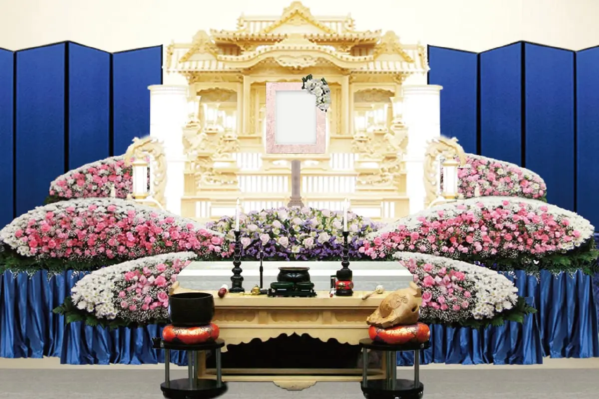 公営葬はなプランのイメージ - 温かな雰囲気でのお別れ